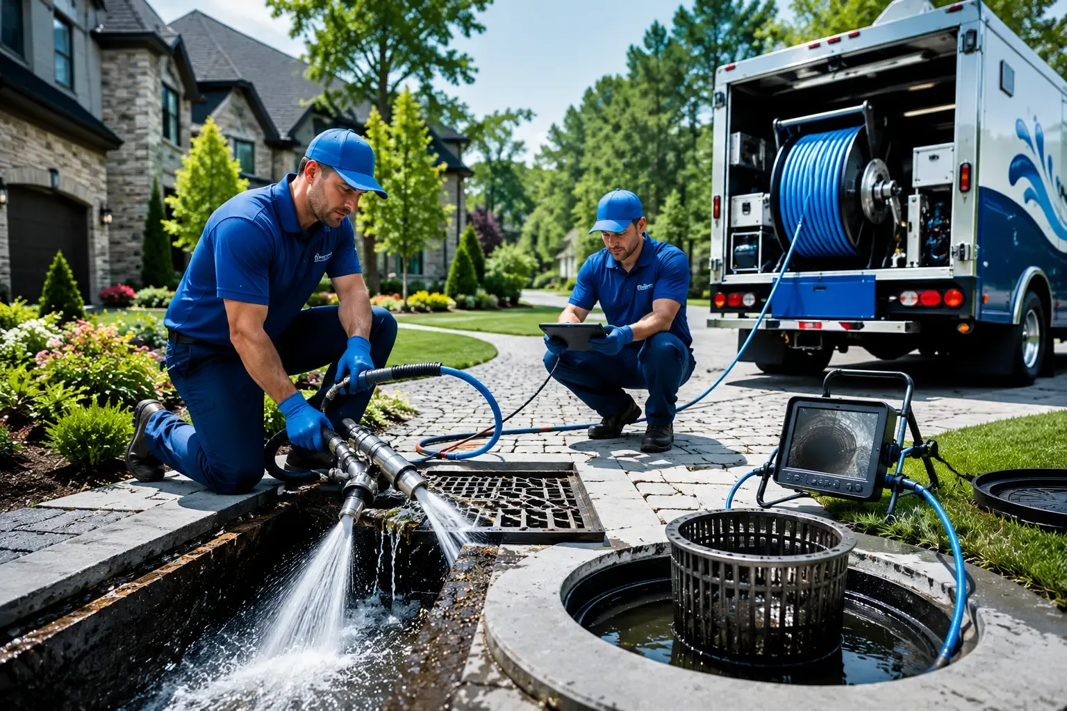 Local outdoor drain cleaning professionals in Winterthur, DE